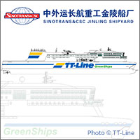 Becker Rudders for two TT-Line Green Ship RoPax vessels