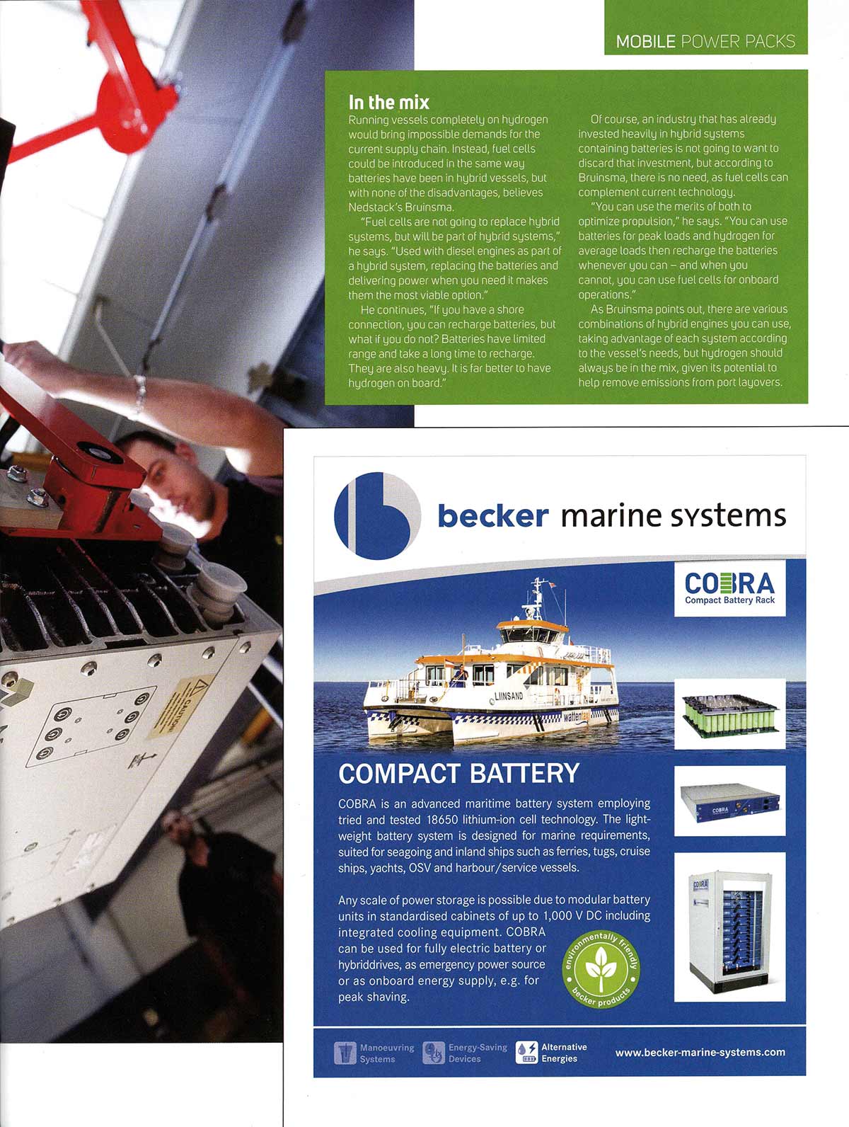 Press Clippings Becker Marine Systems
